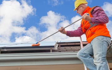 Cwmsyfiog soft wash roof cleaning